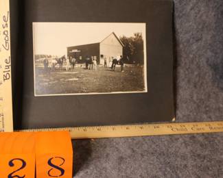 Lot 28:  Sale $4.  Was $6.  Barn photo