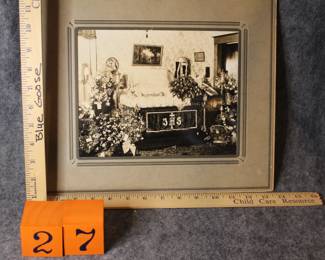 Lot 27:  Sale $6.  Was $12.  Post-Mortem photo 20s