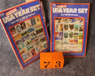 Lot 73:  Sale $5.  Was $10  Pair of U.S. Stamps still in packaging
