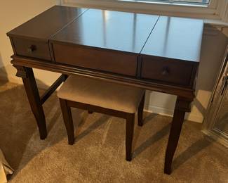 Desk with seat/bench by Linon Home Decor Products.