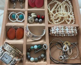 Costume jewelry.