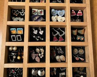 Nice selection of costume jewelry.