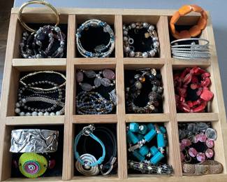 Excellent selection of costume jewelry.
