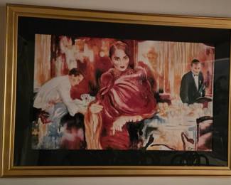 "Ask Me - Would I Say Yes?" By JoAnna Zjawinska - signed & numbered with COA
68" x 47"