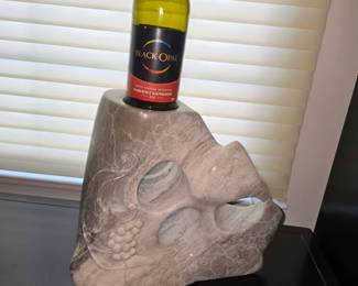 Handmade Stone Wine Rock Holder
By local artist Bonnie Kamhi