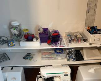 Sewing Machine crafting supplies