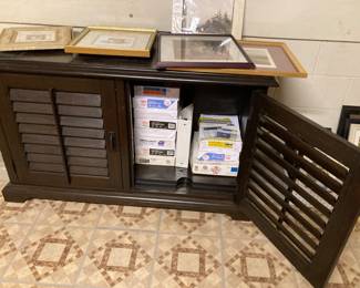 Cabinet and office paper