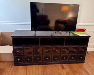 Multi drawer storage cabinet and TV for sale