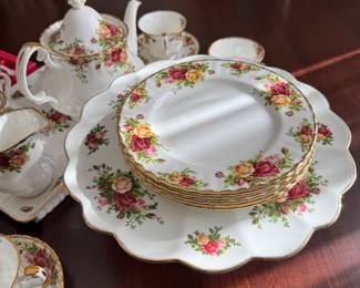 Country rose china