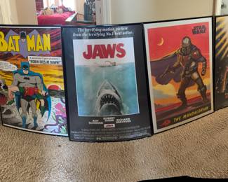 Framed posters