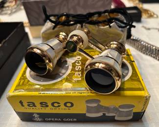 Taco mother of pearl opera glasses 