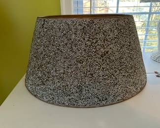 Glitter lamp shade