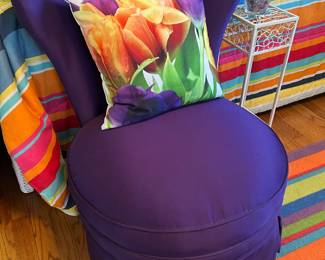 Purple chair
