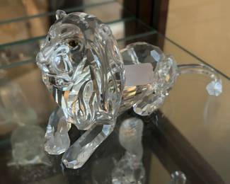 Swarovski lion