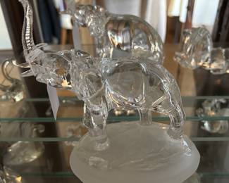 Crystal elephant