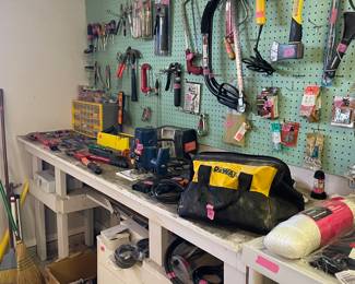 Tools, Saws, Ryobi, Hammers, Hatchets etc.