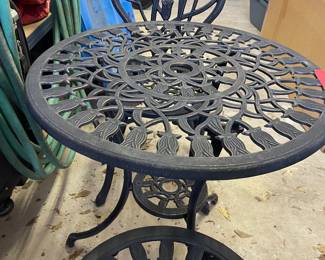Wrought Iron Bistro set