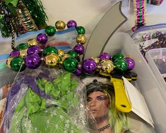 Mardi Gras costumes and accessories 