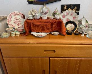 China and teacups. Limoges France, Germany hallmarks