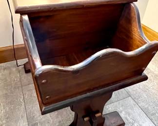 Vintage dough box table