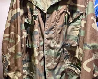 Army camouflage jacket