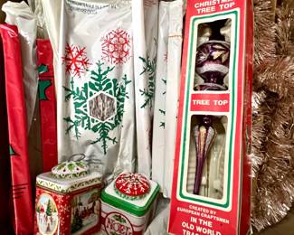 Vintage holiday decor