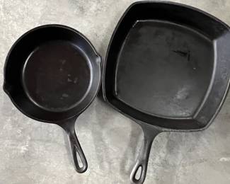 Lodge cast iron skillets
