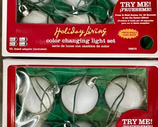 Color changing lights
