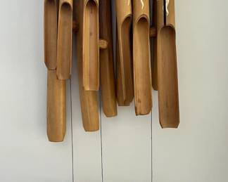 Handmade bamboo windchimes