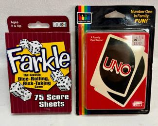 Card and dice games