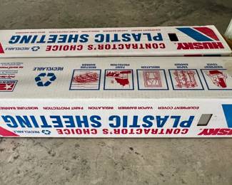 Plastic sheeting