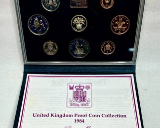 1984 UK Proof Coin Collection
