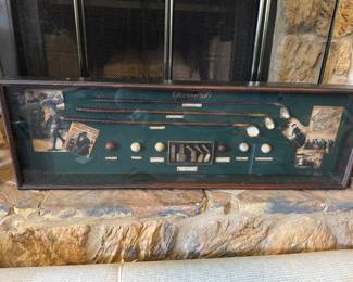 Framed History of Golf 42"Wx13"H $70