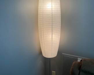 Paper shade Foor Lamp 15"Rx70"H $80