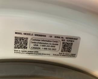 LG ThinQ set of washer & dryer 2021 $700