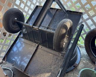 10 cu. Ft steel cart - Can be used with the CubCadet $100