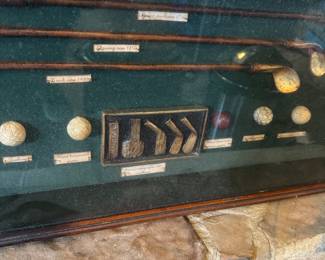 Framed History of Golf 42"Wx13"H $70