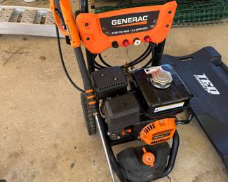 Generac Power Washer 3100PSI Max/2.4 GPM Max $300