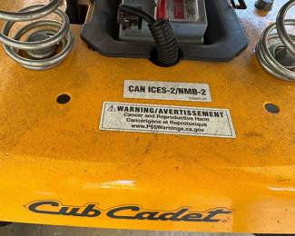 Cub Cadet LX 42 Enduro series $2000 -ONLY 50 hours! and one year old!