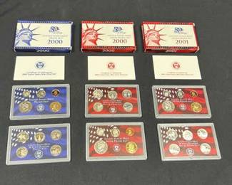 CT318VU.S. Mint Silver Proof Sets