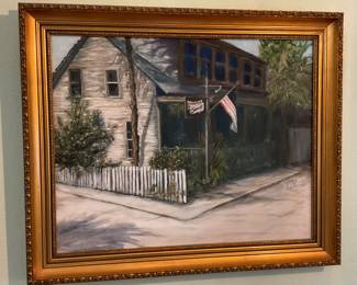 Original oil of Scarlett O’Hara’s by Linda Holmes