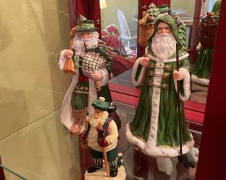Irish Santa musical figures