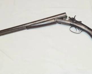 W Richards side by side double barrel