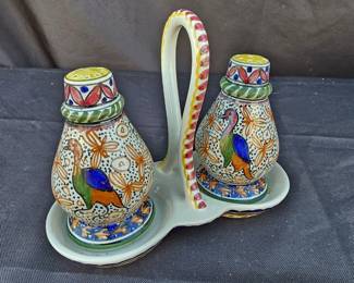 Ceramic Handpainted Salt and pepper Shakers