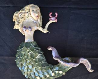 Porcelain Mermaid Figurine