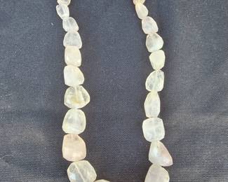 Quartz Gemstone necklace