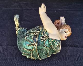 Porcelain Mermaid Figurine