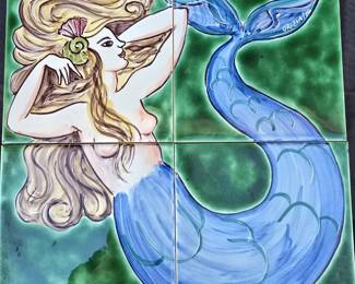 Mermaid Decorative Tiles