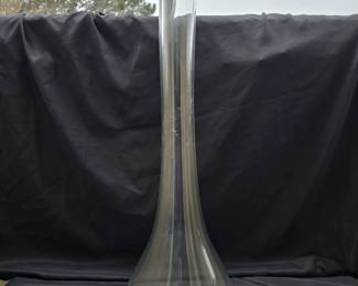 Tubular Flask-Style Vase