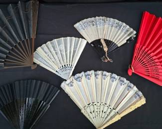 Traditional Japanese Hand Fan Collection